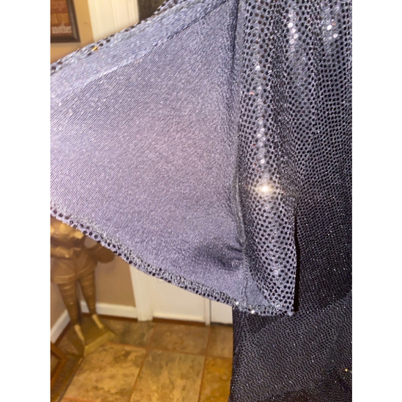 John Meyer gorgeous black sequin dress size 20W - Picture 6 of 9